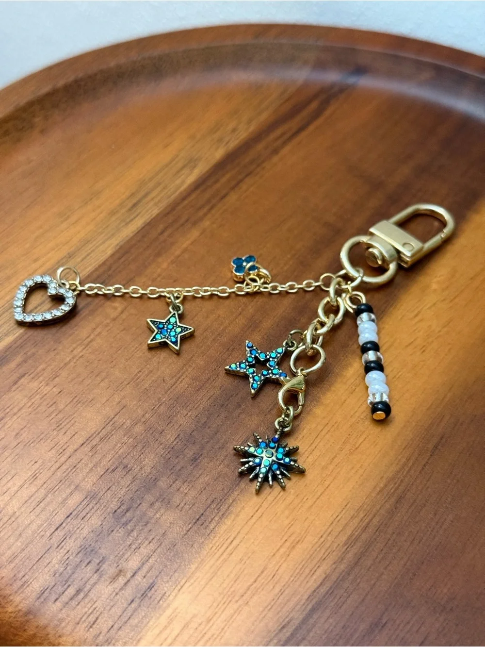 Handmade gold tone